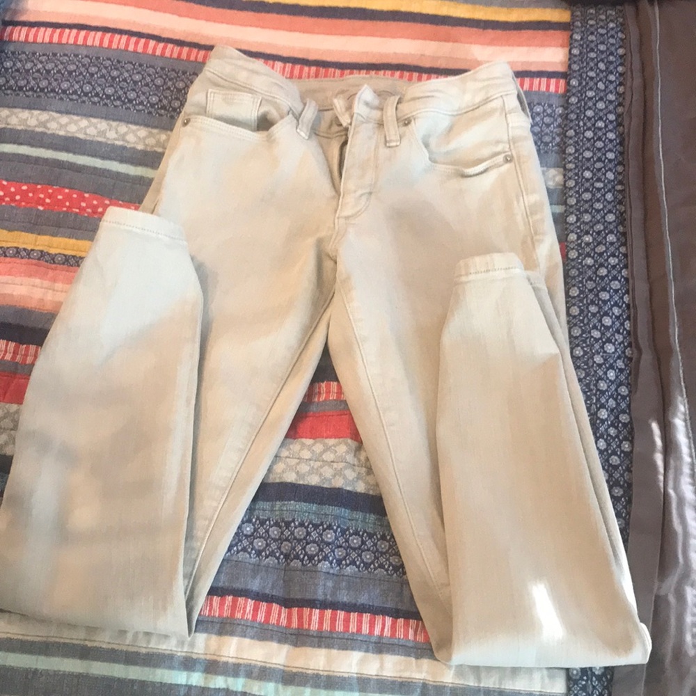 Gray jeans